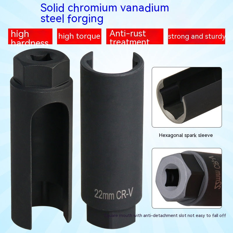 Japanese Style Oxygen Sensor Sleeve Black Oxygen Sensor