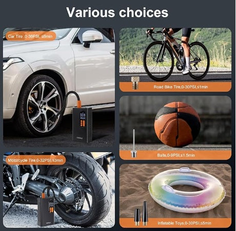 Handheld Electric High Pressure Tire Car Pumps