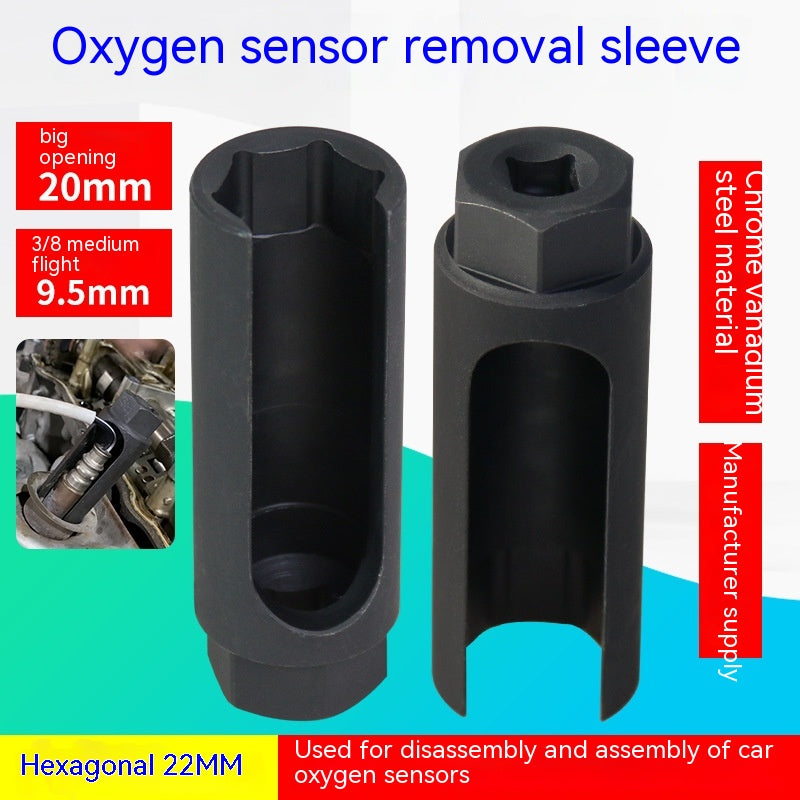 Japanese Style Oxygen Sensor Sleeve Black Oxygen Sensor