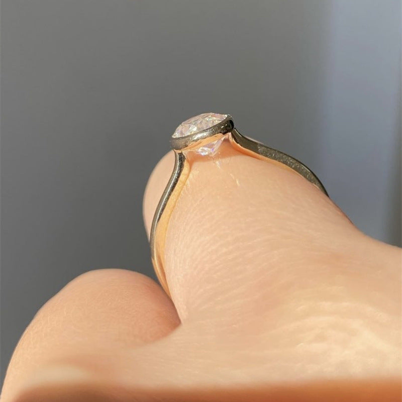 Ins Ring Female Light Luxury Minority Designer High-grade Simple