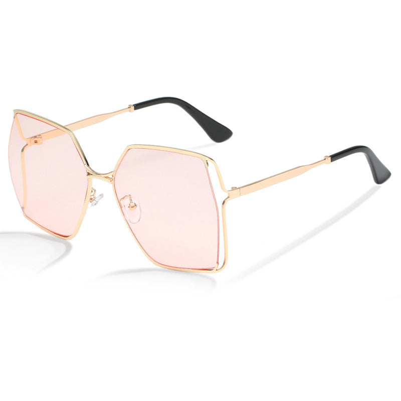 Fashion Large Frame Women's Fashion Gradient Sunglasses