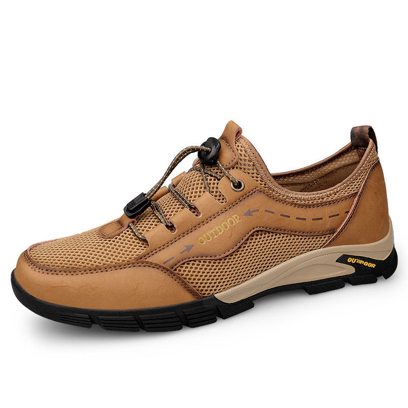 New Casual Men's Sports Shoes Mesh Breathable