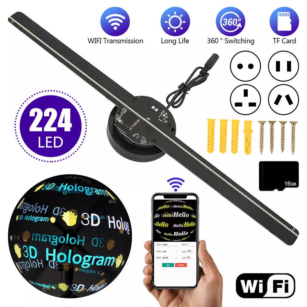 3D Hologram Fan .