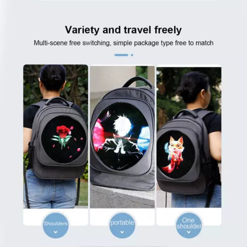 Holographic Backpack LED